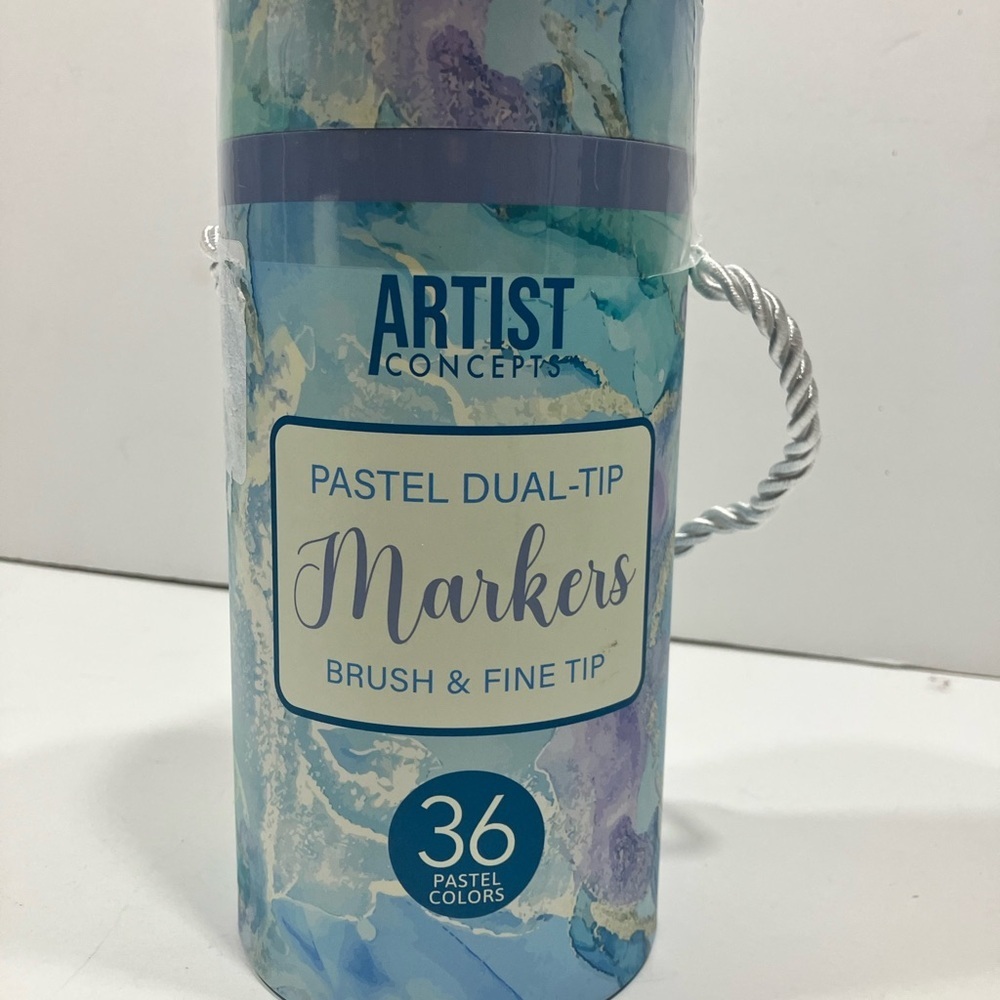 Pastel Dual-Tip Markers Set